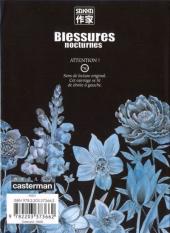 Verso de Blessures nocturnes -1- Volume 1