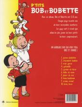 Verso de Bob et Bobette (P'tits) -10- Bisou, bisou