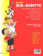 Verso de Bob et Bobette (P'tits) -8- Boum badaboum