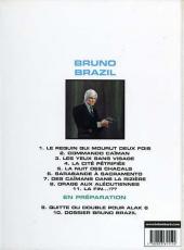 Verso de Bruno Brazil -8c2000- Orage aux Aléoutiennes