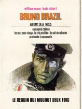 Verso de Bruno Brazil -1a1975''- Le requin qui mourut deux fois