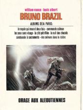 Verso de Bruno Brazil -8'- Orage aux Aléoutiennes