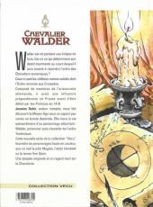 Verso de Chevalier Walder -1a1999- Le prisonnier de dieu