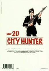 Verso de City Hunter (édition de luxe) -20- Volume 20