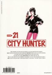 Verso de City Hunter (édition de luxe) -21- Volume 21