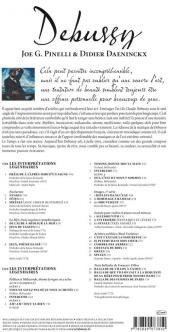 Verso de BD Classique -1- Debussy