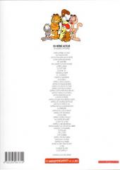 Verso de Garfield (Dargaud) -36Ind2008- Tout schuss