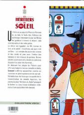 Verso de Les héritiers du soleil -2b1998- Le prophète de sable