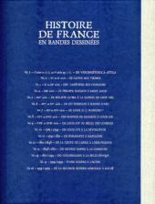 Verso de Histoire de France en Bandes Dessinées (Larousse - 2008) -13- Du Second Empire à la Commune
