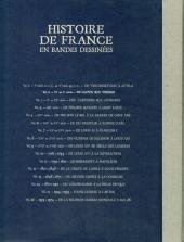 Verso de Histoire de France en Bandes Dessinées (Larousse - 2008) -2- De Clovis aux Vikings