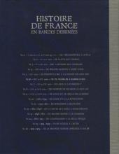 Verso de Histoire de France en Bandes Dessinées (Larousse - 2008) -6- De Du Guesclin à Jeanne d'Arc