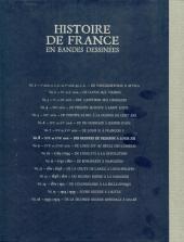 Verso de Histoire de France en Bandes Dessinées (Larousse - 2008) -8- Des Guerres de Religion à Louis XIII