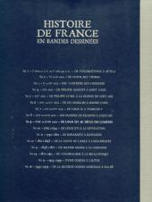 Verso de Histoire de France en Bandes Dessinées (Larousse - 2008) -9- De Louis XIV au siècle des Lumières