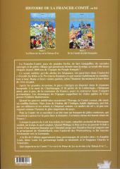 Verso de Histoire de la Franche-Comté -1- La Fleur de lys et la Toison d'or