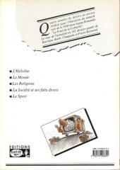 Verso de Les bas-Fonds de la Corbeille -5- Les Bas-Fonds de la Corbeille