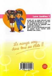 Verso de Love junkies -1- Tome 1