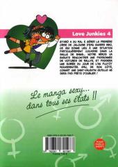 Verso de Love junkies -4- Tome 4