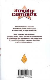 Verso de Lovely Complex -9- Volume 9