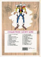 Verso de Lucky Luke -3c1992- Arizona