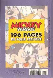 Verso de Mickey Parade -223- Mickey et le géant de la publicité