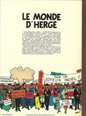 Verso de (AUT) Hergé -2- Le monde d'Hergé