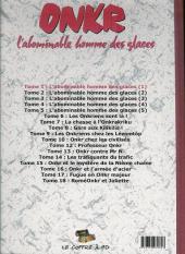 Verso de Onkr -2- L'abominable homme des glaces (2)