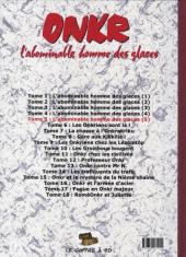 Verso de Onkr -5- L'abominable homme des glaces (5)