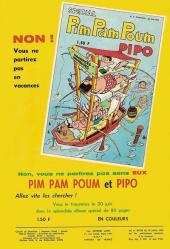 Verso de Pim Pam Poum (Pipo - Mensuel) -19- Tome 19