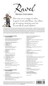 Verso de BD Classique -8- Ravel