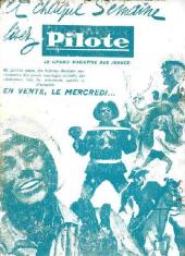 Verso de (Recueil) Pilote (Album du journal - Édition belge) -26- Recueil n°26