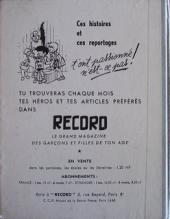 Verso de (Recueil) Record (Album du journal) -7- Recueil n°s 38 à 43