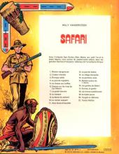 Verso de Safari (Vandersteen) -21- Tembo Mafuta