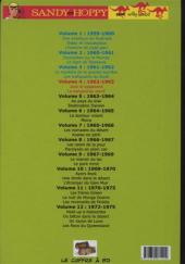 Verso de Sandy & Hoppy -INT04- Intégrale volume 4: 1962-1963