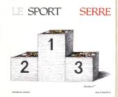 Verso de (AUT) Serre, Claude -2- Le Sport