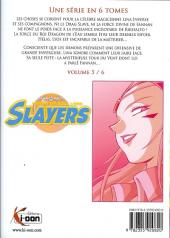 Verso de Slayers knight of Aqua Lord -5- Tome 5