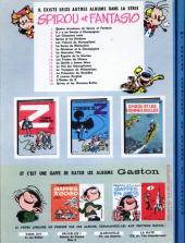 Verso de Spirou et Fantasio -1b1966- 4 aventures de Spirou ...et Fantasio