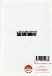 Verso de Survivant (Milan) -5- Tome 5