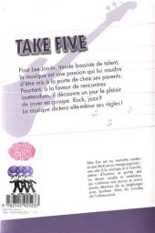 Verso de Take five -1- Volume 1