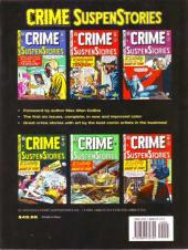 Verso de The eC Archives -21- Crime SuspenStories - Volume 1