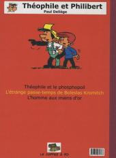 Verso de Théophile et Philibert -2- L'étrange passe-temps de Boleslas Kromitch