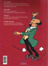 Verso de Tintin - Divers -AJ2- Album-jeux 2