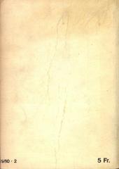 Verso de Tora - Les Tigres Volants (Impéria) -Rec23- Collection reliée N°23 (du n°89 au n°92)