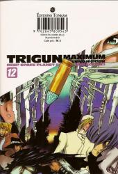 Verso de Trigun maximum -12- The Gunlinsger