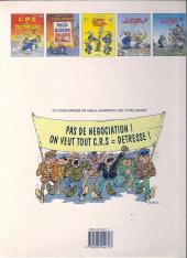 Verso de CRS = Détresse -4a1997- La Semaine des 40 heurts !