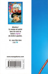 Verso de Inu Yasha -39- Tome 39
