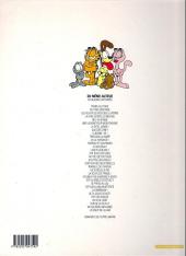Verso de Garfield (Dargaud) -27a2001- Garfield se la coule douce