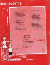 Verso de Bob et Bobette (2e Série Rouge) -54- Le Père Moustache