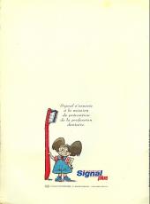 Verso de Les aventures des Signal Kids -Pub- Le ciné-parc va fermer !