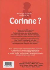 Verso de L'encyclopédie des Prénoms en BD -11- Corinne