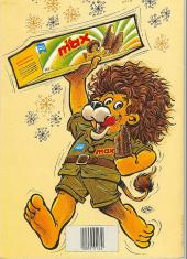 Verso de Les aventures de Max au Kenya -Pub- Les Aventures de Max au Kenya